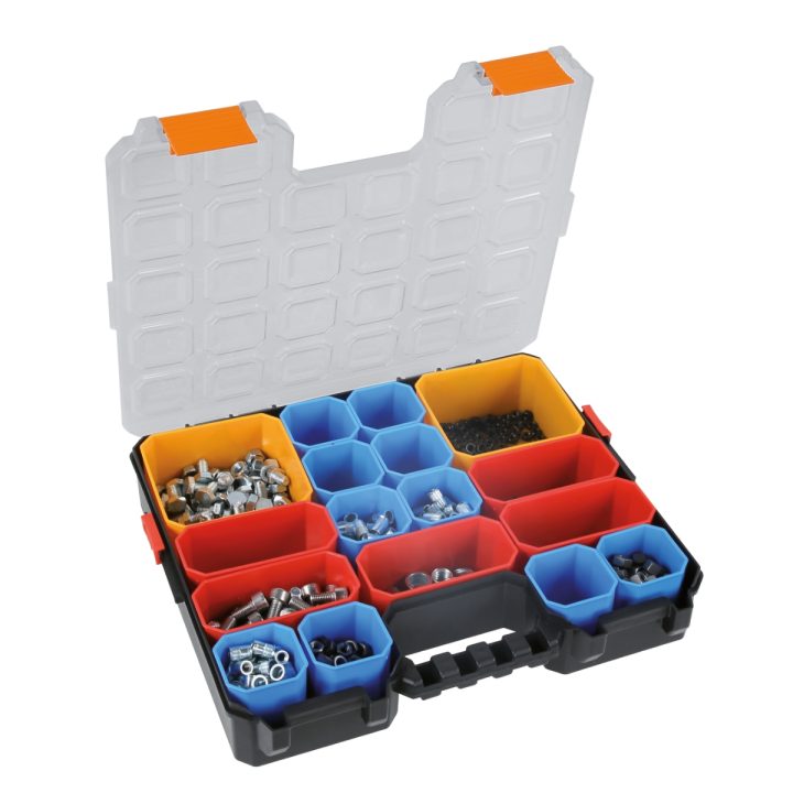 Beta 2080/V17 Valigia organizer con 17 vaschette portaminuteria asportabili 020800200