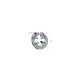 Beta 443 10X0,75 Filiere tonde filettatura metrica passo fine in acciaio HSS 004430113