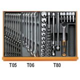 Beta 5904VG/2T Assortimento di 99 utensili per autoriparazione in termoformato rigido in ABS 059041191