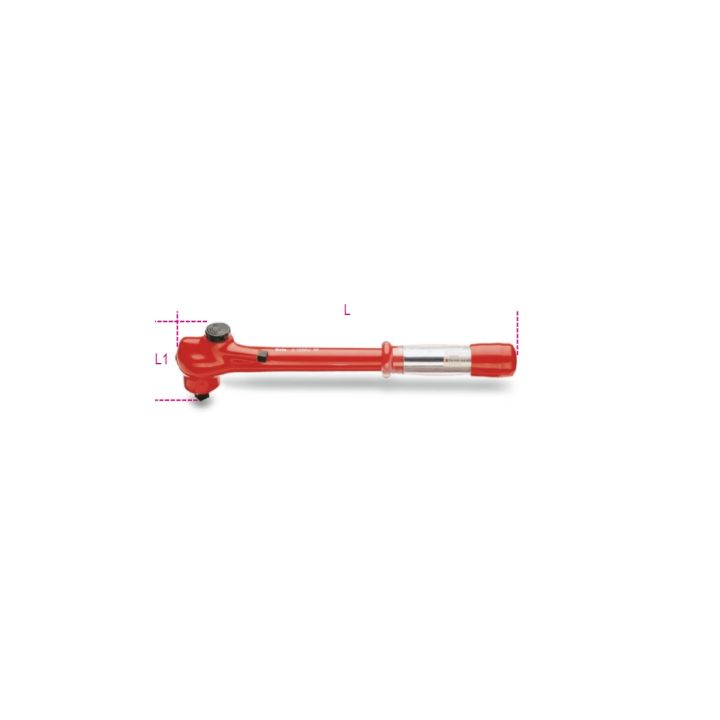 Beta 606MQ/50 Chiave dinamometrica a scatto con cricchetto reversibile 006060705
