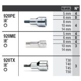 Beta 6600 M/126 Assortimento 58 utensili, con ganci senza pannello 066000126