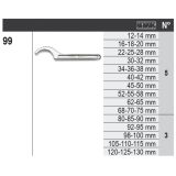 Beta 6600 M/47 Assortimento 65 utensili, con ganci senza pannello 066000047