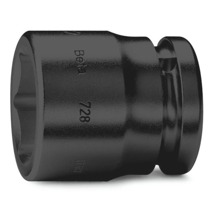 Beta 728 41 Chiavi a bussola Macchina con attacco quadro femmina 3/4" bocca esagonale serie normale, fosfatate 007280041