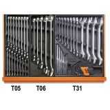 Beta 5908VG/2T Assortimento di 193 utensili per autoriparazione in termoformato rigido in ABS 059081017