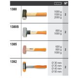 Beta 6600 M/427 Assortimento 24 utensili, con ganci senza pannello 066000427