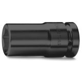 Beta 729LS 24 Chiavi a bussola Macchina con attacco quadro femmina 1" bocca esagonale, serie lunga sottile, fosfatate 007290524