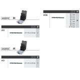Beta 6600 M/565 Assortimento di 324 utensili, con ganci senza pannello 066000565