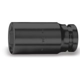 Beta 730L 105 Chiavi a bussola Macchina con attacco quadro femmina 1.1/2" bocca esagonale, serie lunga fosfatate 007300405