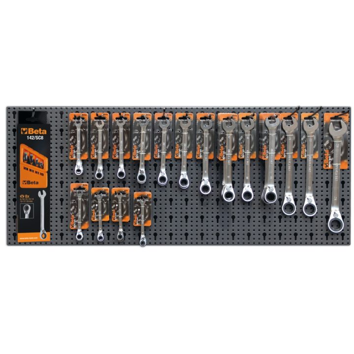 Beta 6600 M/40K Assortimento di 91 utensili, con ganci senza pannello 066009040