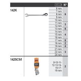 Beta 6600 M/40K Assortimento di 91 utensili, con ganci senza pannello 066009040