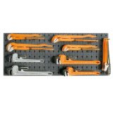 Beta 6600 M/480 Assortimento 18 utensili, con ganci senza pannello 066000480