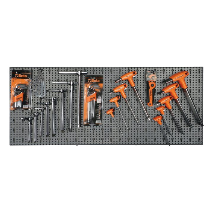 Beta 6600 M/51 Assortimento di 257 utensili con ganci senza pannello 066000051