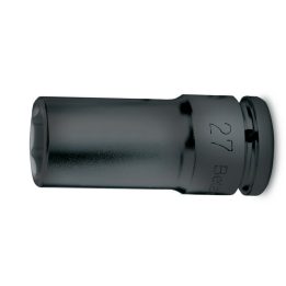 Beta 720L 22 Chiavi a bussola Macchina con attacco quadro femmina 1/2" bocca esagonale, serie lunga fosfatate 007200322