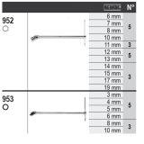 Beta 6600 M/61 Assortimento 71 utensili, con ganci senza pannello 066000061