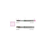 Beta 429FP 10 Maschi a macchina per fori passanti passo grosso in acciaio HSS-CO 5% 004290010