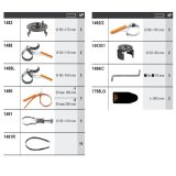 Beta 6600 M/842 Assortimento 36 utensili, con ganci senza pannello 066000842
