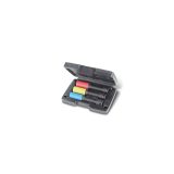 Beta 720LCL/C3 Serie di 3 chiavi a bussola Macchina lunghe colorate con inserti polimerici per dadi ruote in valigetta di plasti