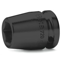 Beta 720 19 Chiavi a bussola Macchina con attacco quadro femmina 1/2" bocca esagonale serie normale, fosfatate 007200019