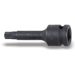 Beta 720XZN M6 Chiavi a bussola Macchina maschio per viti con impronta XZN® con attacco quadro femmina 1/2" fosfatate 007201506