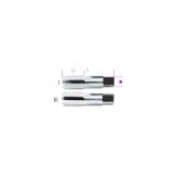 Beta 433ASG 1" Serie di 2 maschi a mano filettatura GAS cilindrica in acciaio al cromo 004330410
