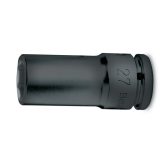 Beta 720L 16 Chiavi a bussola Macchina con attacco quadro femmina 1/2" bocca esagonale, serie lunga fosfatate 007200316