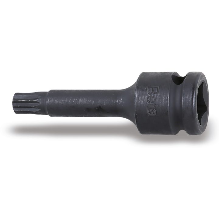 Beta 720XZN M5 Chiavi a bussola Macchina maschio per viti con impronta XZN® con attacco quadro femmina 1/2" fosfatate 007201505