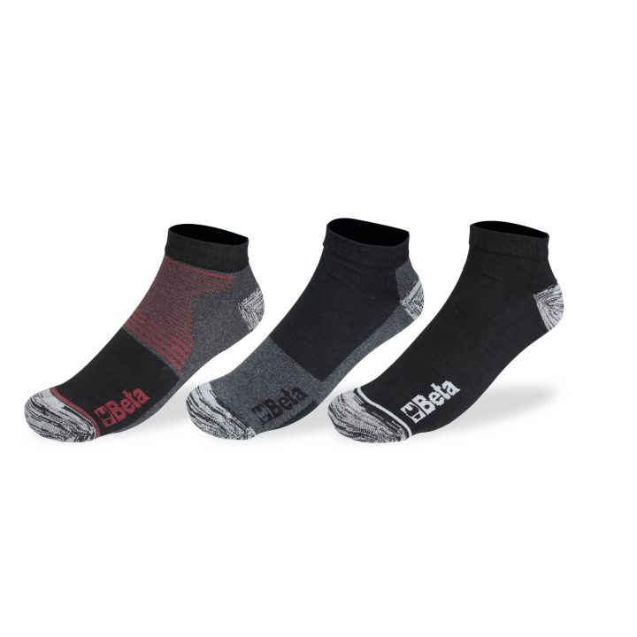Beta 7430T 43/46 3 paia calze sneakers in cotone riciclato 074300204