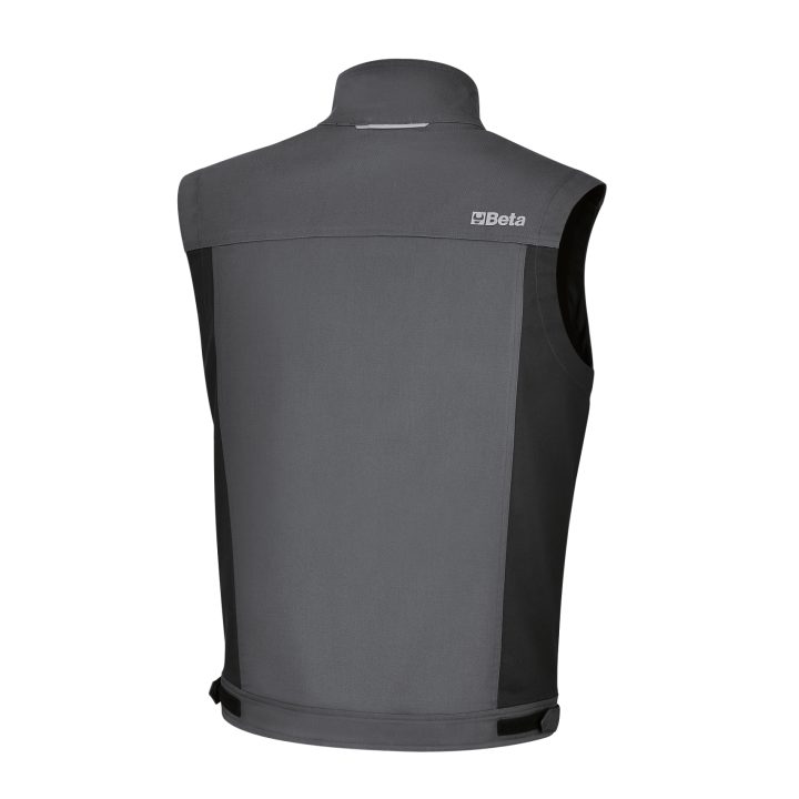 Beta 7937MG XXXL Gilet da lavoro grigio in 100% cotone, comodo e resistente 079370406