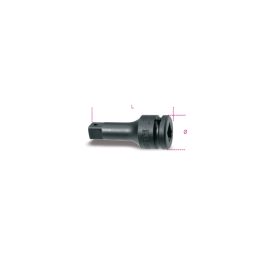 Beta 729/21 Prolunga Macchina con attacchi quadri maschio e femmina 1" fosfatata 007290815