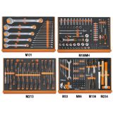 Beta 5988U/7M Assortimento di 215 utensili per impiego universale in vassoio morbido in EVA 059881019