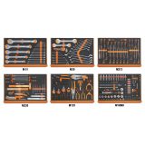 Beta 5988U6/M Assortimento di 214 utensili per impiego universale in vassoio morbido in EVA 059881430