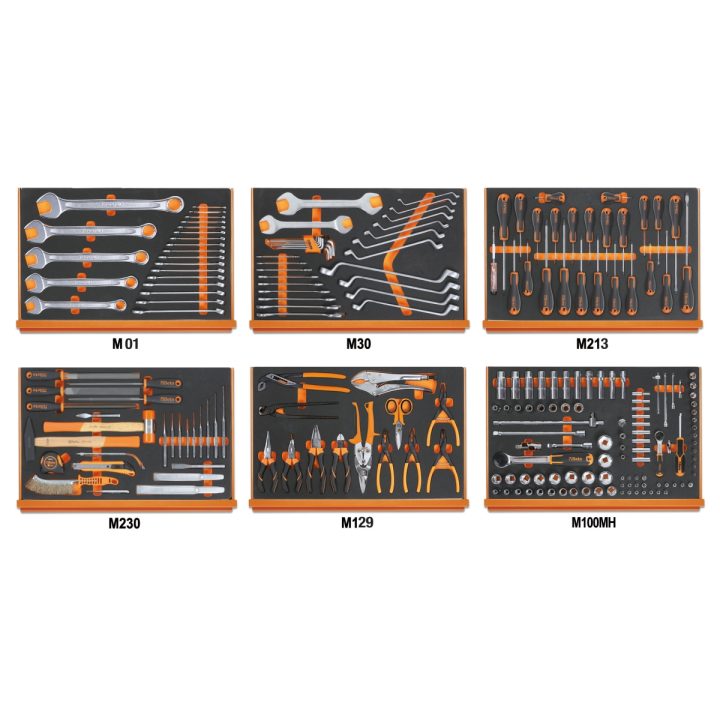 Beta 5988U6/M Assortimento di 214 utensili per impiego universale in vassoio morbido in EVA 059881430