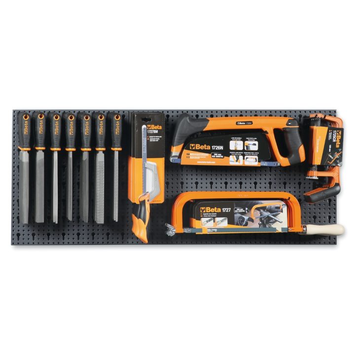 Beta 6600 M/542 Assortimento di 53 utensili, con ganci senza pannello 066000542