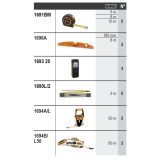 Beta 6600 M/589 Assortimento di 31 utensili, con ganci senza pannello 066000589