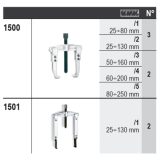 Beta 6600 M/658 Assortimento di 14 utensili con ganci senza pannello 066000658