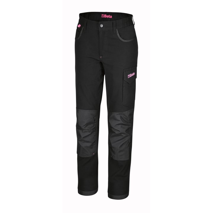 Beta 7818LN XL Pantaloni da lavoro da donna multitasche in 100% cotone elasticizzato, 170g 078180204