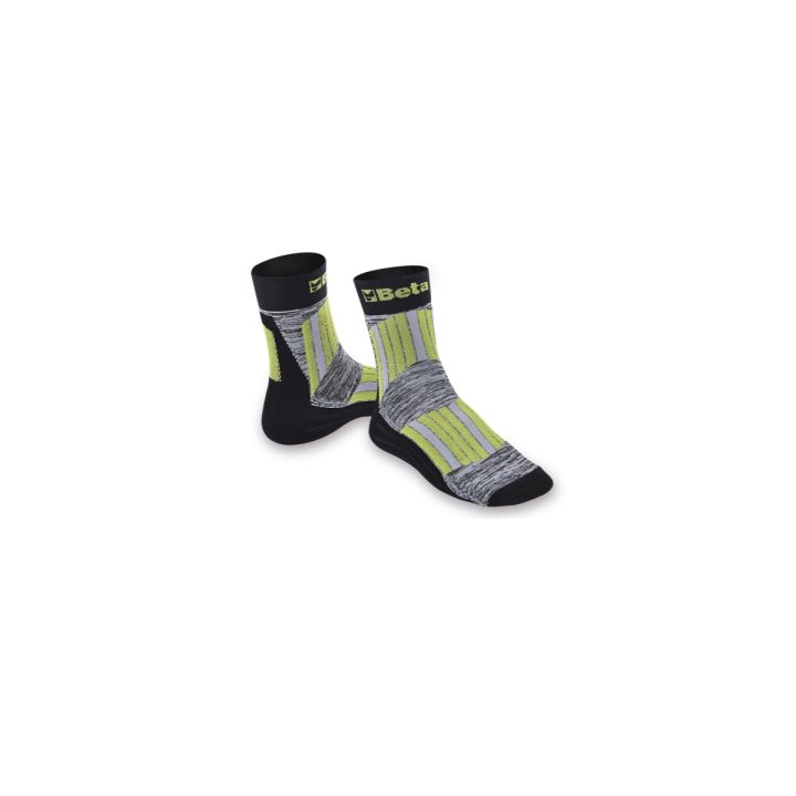 Beta 7427 39/42 Calze maxi sneaker con inserti protettivi e traspiranti su zona tibia e collo del piede. 074270002