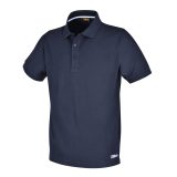 Beta 7552BL XXL Polo work in cotone piquet 200g, con 3 bottoni, blu 075520305