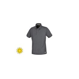 Beta 7552G M Polo work in cotone piquet 200g, con 3 bottoni, grigio melange 075520402