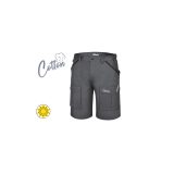 Beta 7931MG S Bermuda da lavoro in 100% cotone elasticizzato grigio, comodi e resistenti 079310401
