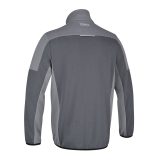 Beta 7643G XS Felpa zip corta, 80% cotone, 20% poliestere, 280 g, antracite/grigio chiaro 076430000