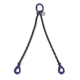 Beta 8092SL/G10 D8-2 Pendente per sollevamento catena a 2 bracci, ganci Self-Locking G10 080921242