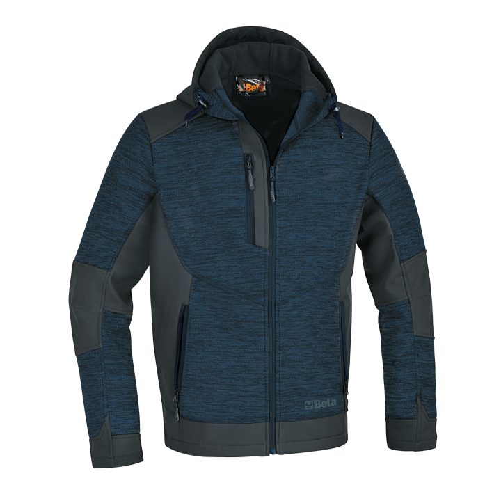 Beta 7637B M Felpa tecnica in pile con inserti in tessuto softshell 076370102