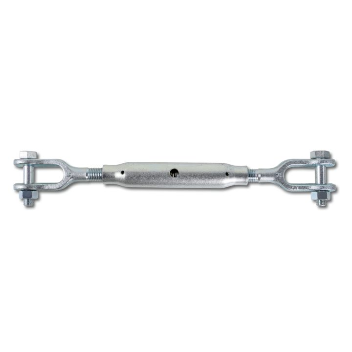 Beta 8009TZ M20 Tenditori a due forcelle canaula a tubo DIN 1478 zincati 080090520