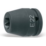 Beta 728FTX 22 Chiavi a bussola Macchina per viti con profilo Torx® con quadro femmina 3/4" fosfatate 007280422