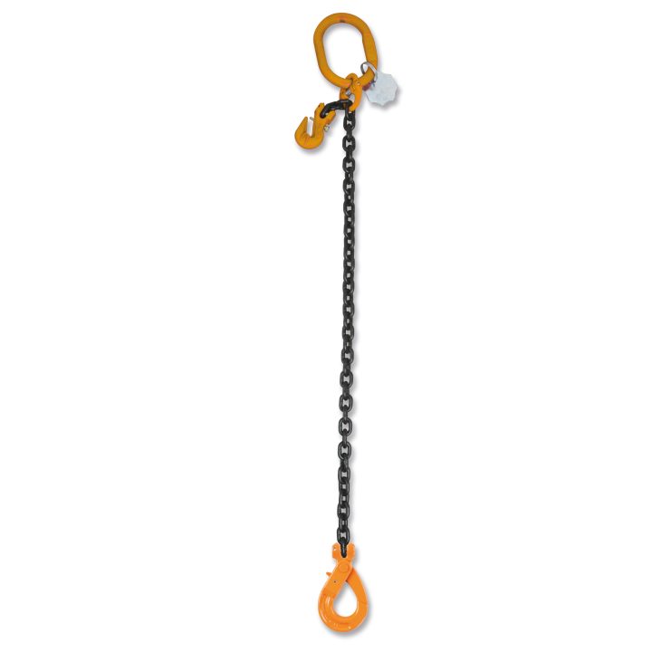 Beta 8096SL D7-1 Pendente per sollevamento con gancio Self-Locking e accorciatore catena ad 1 braccio, grado 8 080960221