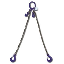 Beta 8097/G10 D6-3 Pendente per sollevamento con ganci accorciatori, catena a 2 bracci, grado 10 080971003