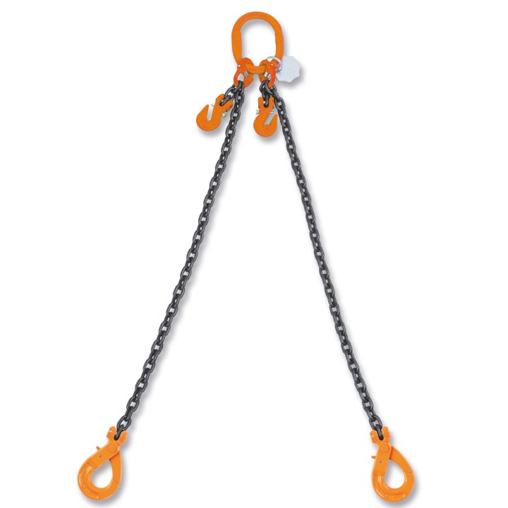 Beta 8097SL D13-3 Pendente per sollevamento con ganci Self-Locking e accorciatori catena a 2 bracci, grado 8 080970333