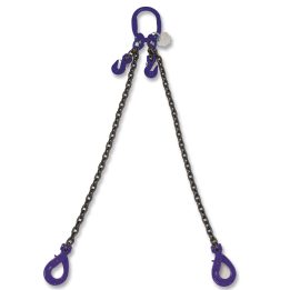 Beta 8097SL/G10 D13-4 Pendente di sollevamento, gancio Self-Locking e accorciatore, catena 2 bracci, G10 080971334