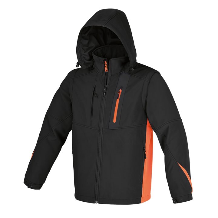 Beta 7659N XXL Giacca softshell con cappuccio e maniche staccabili 076590005